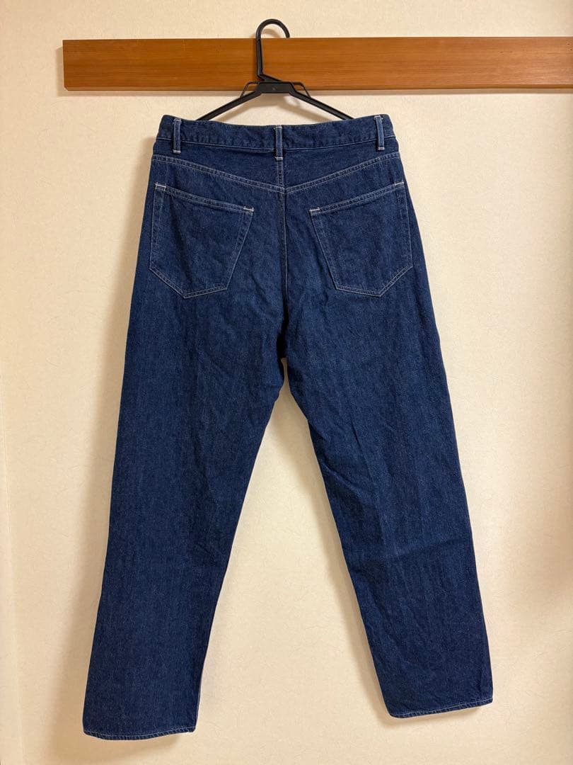パンツ AURALEE SELVEDGE LIGHT DENIM WIDE PANTS