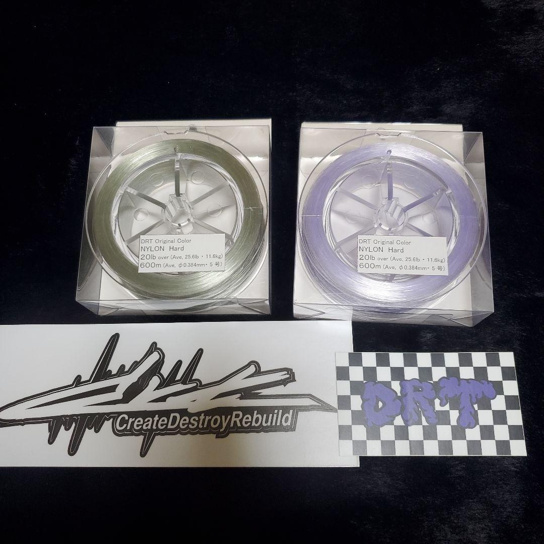 DRT ナイロンライン20ld ステッカー付きセット販売