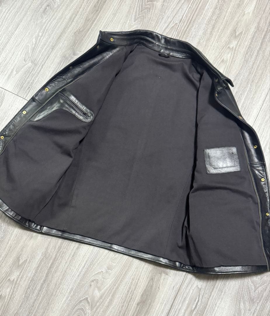 本革　カーコート　Lサイズ