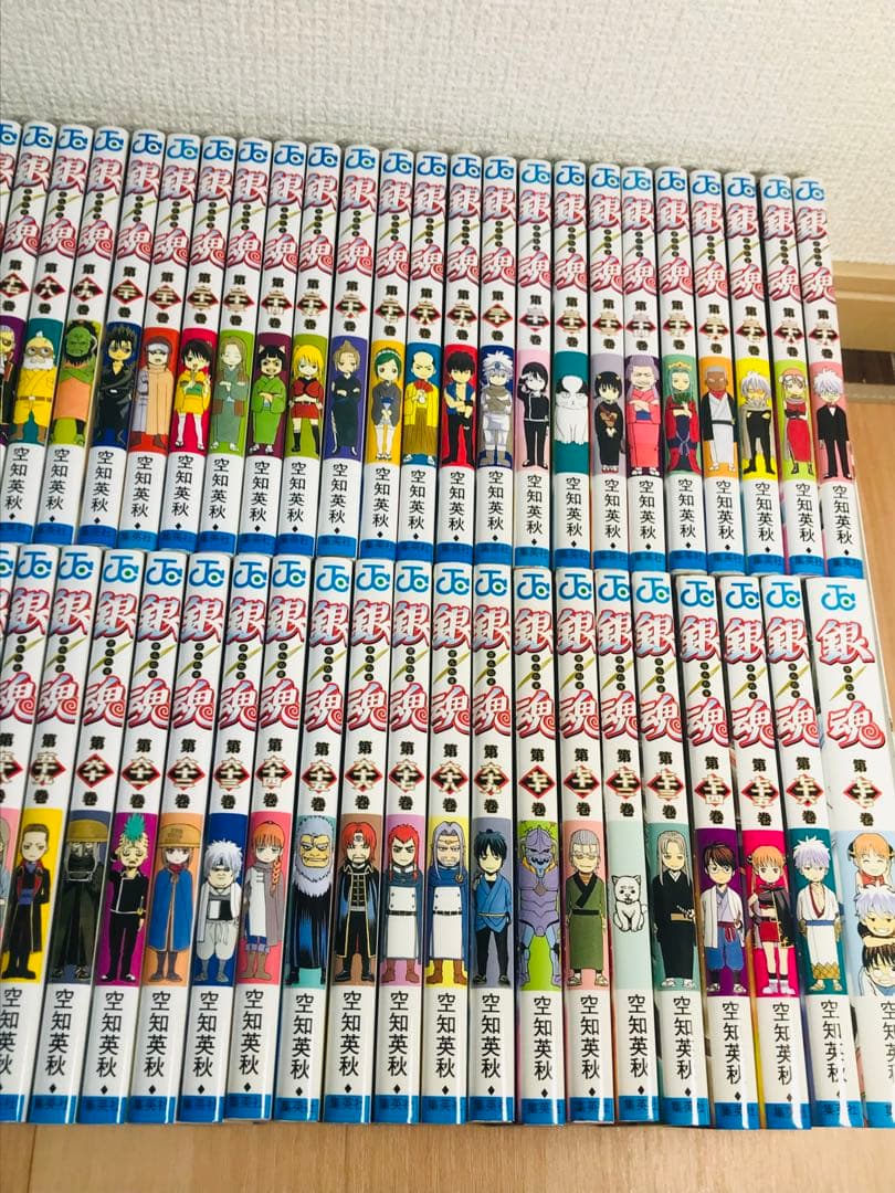 【81冊セット】銀魂　1-77巻　全巻セット　＋関連本4冊