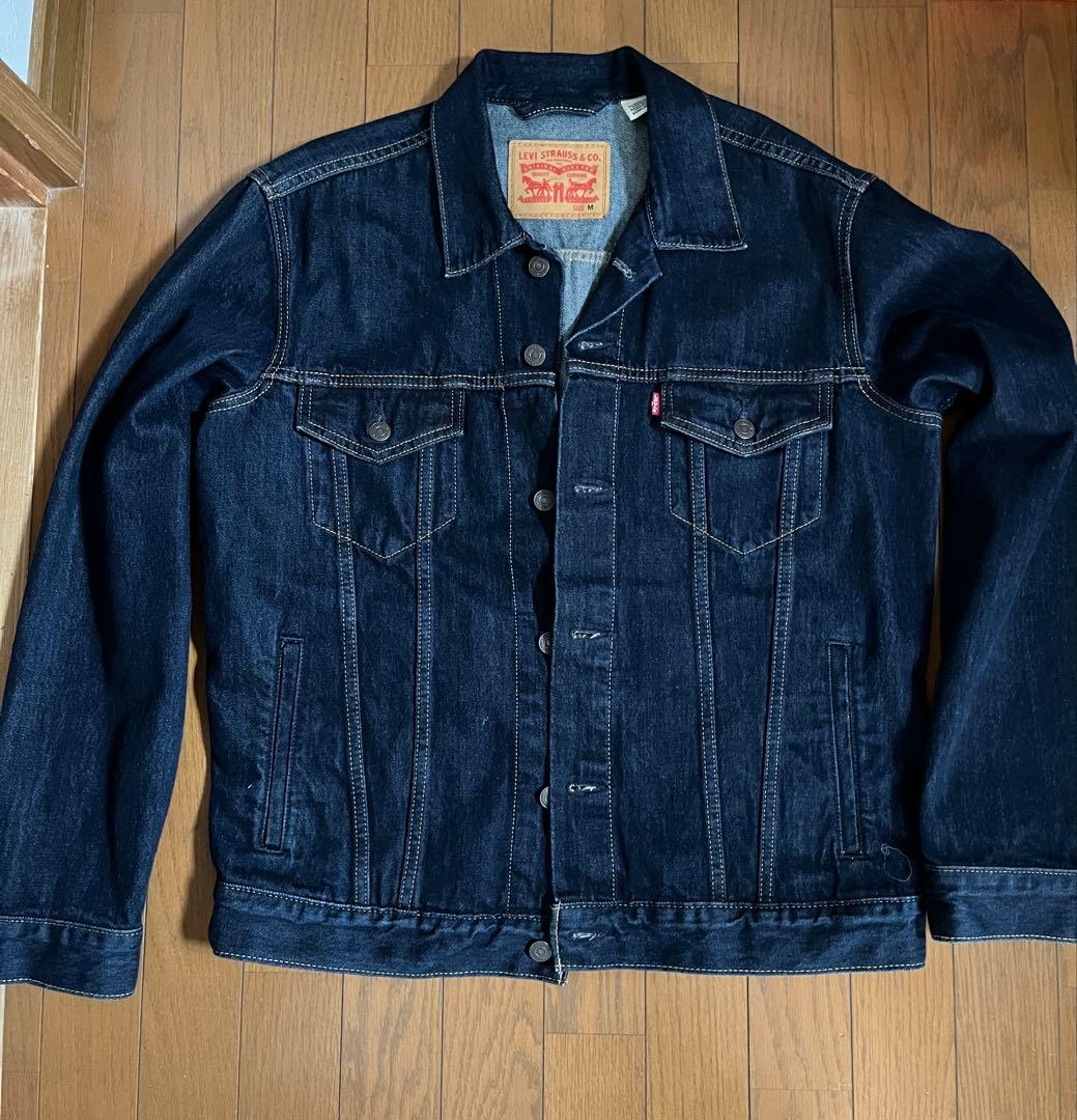 Levi's Gジャン Mサイズ ダークデニム