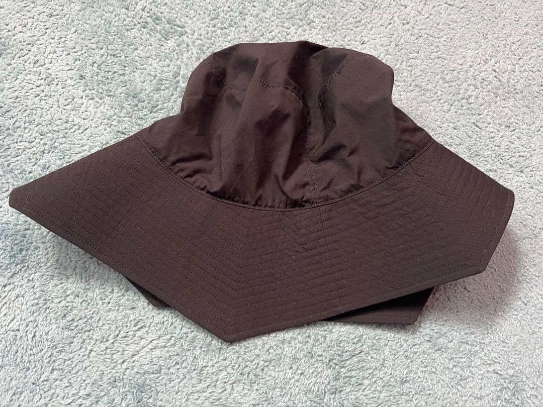 キジマタカユキ COTTON POLY PENTAGON BRIM HAT