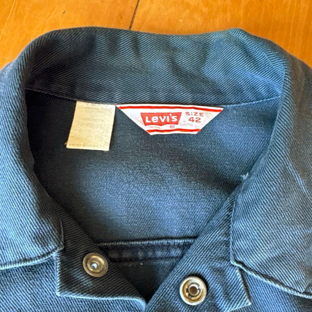 real7　リーバイス 70s コットンツイルトラッカージャケット