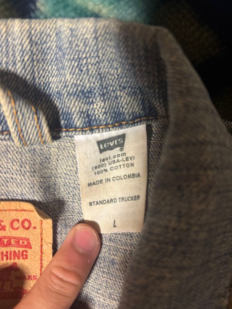 LEVI'S 70507 デニムジャケット Lサイズ