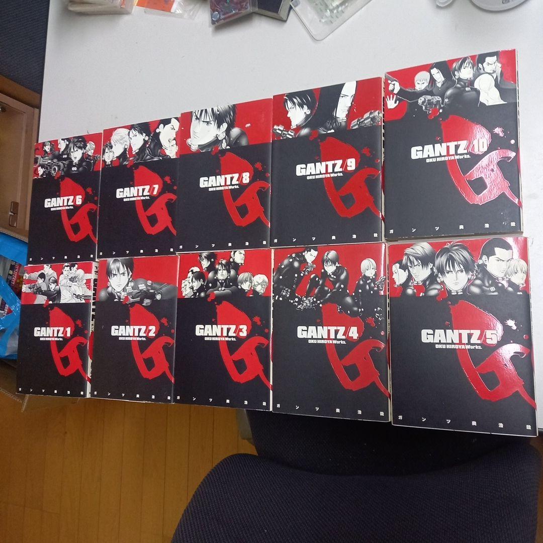 GANTZ全37巻、GANTZ:G全3巻、GANTZ:E1,2,3,5,6,7巻