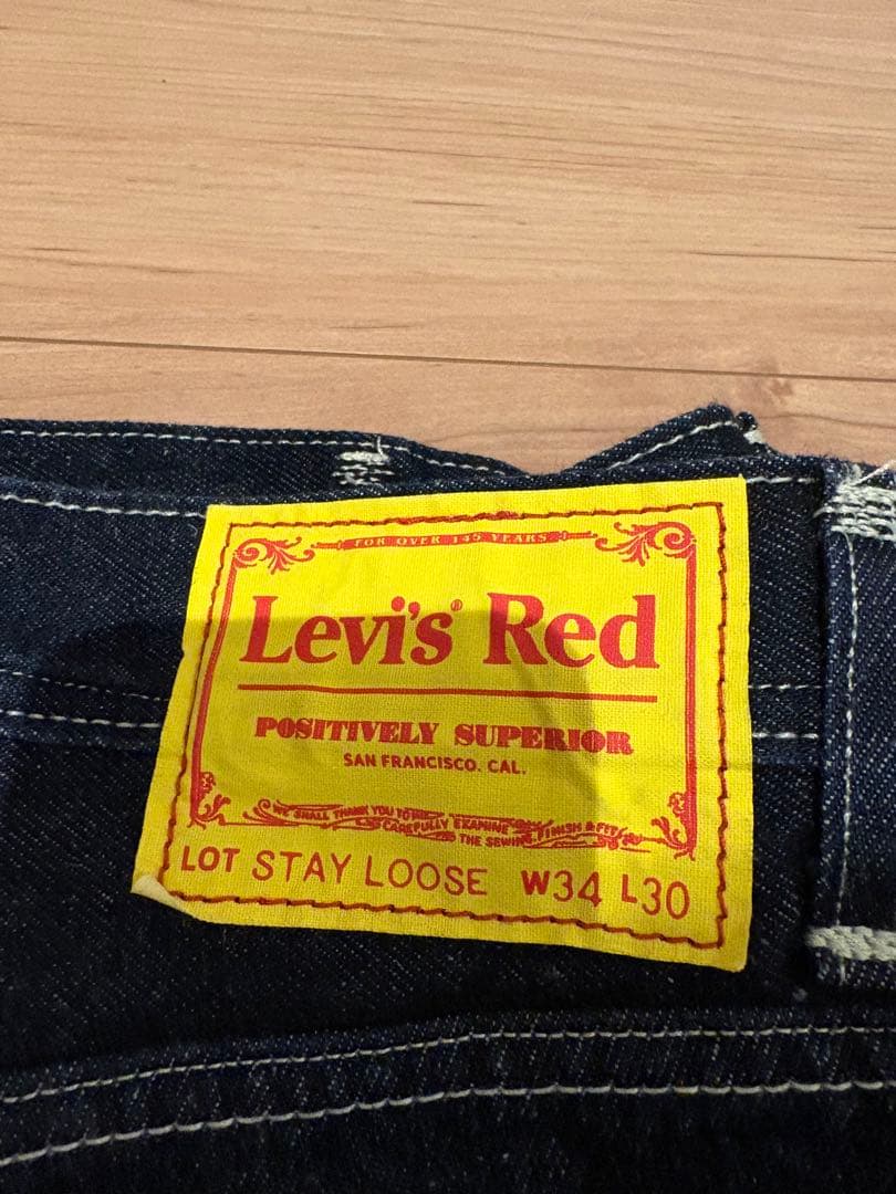 Levi's Red デニムジャケットパンツセットアップ　L/w34