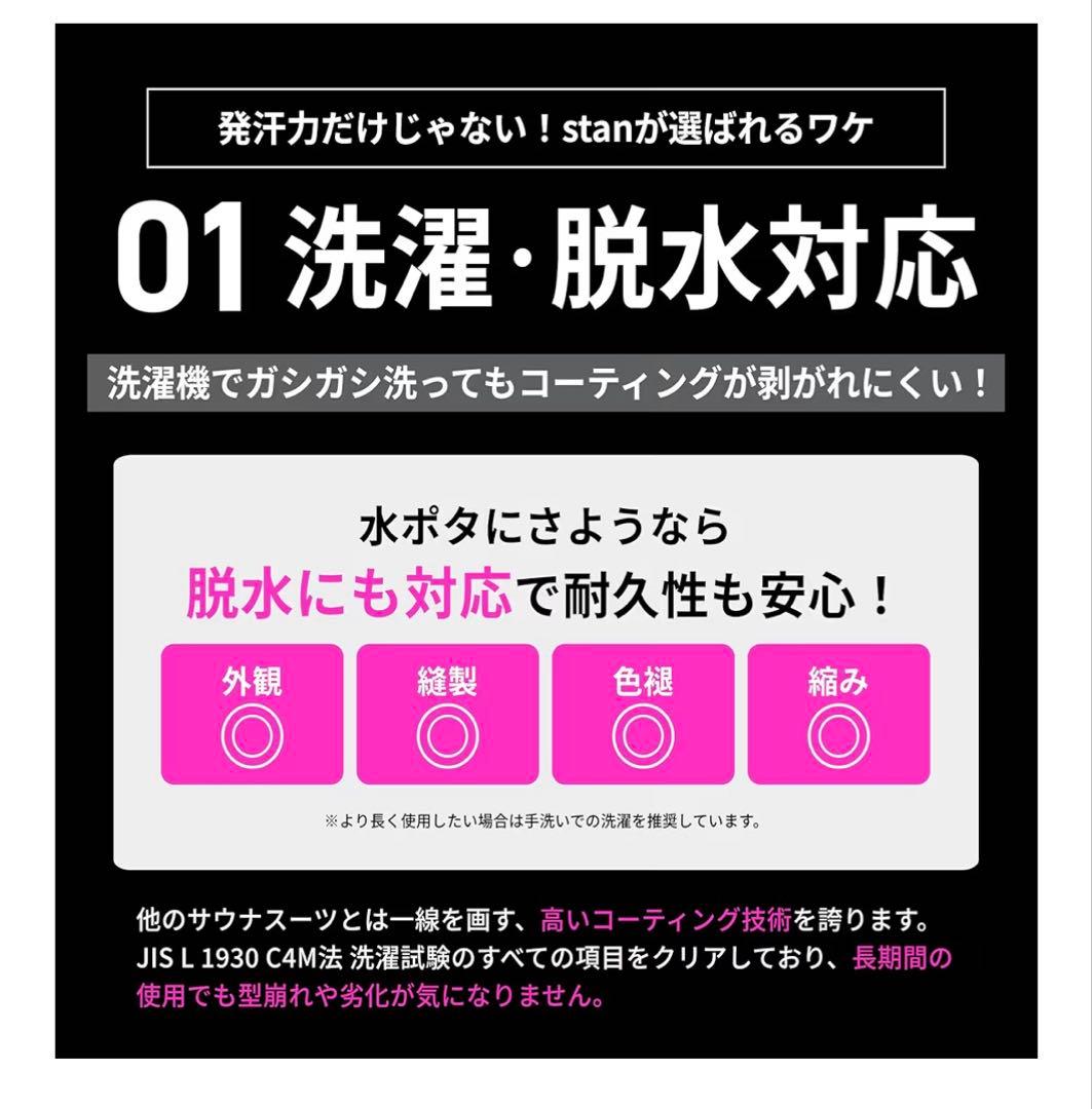 ［StAn］サウナスーツ　Sサイズ　インナー　Mサイズ　セット　レディース