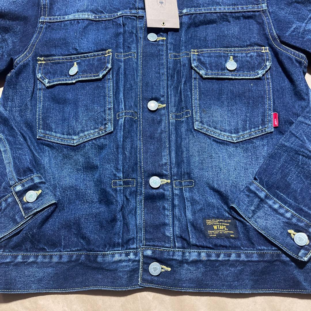 未使用品　WTAPS ダークブルー 2ndタイプ　デニムジャケット