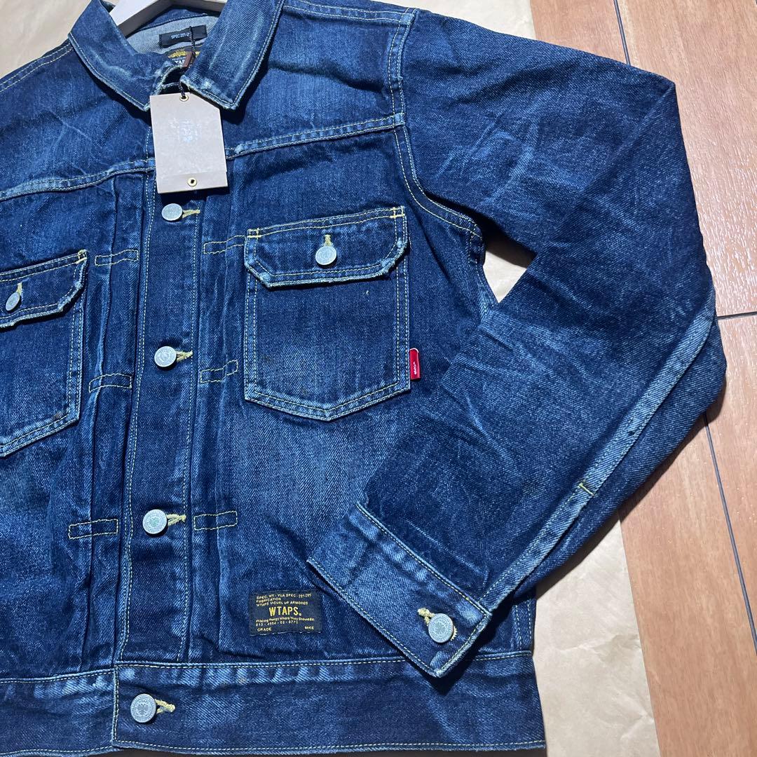 未使用品　WTAPS ダークブルー 2ndタイプ　デニムジャケット