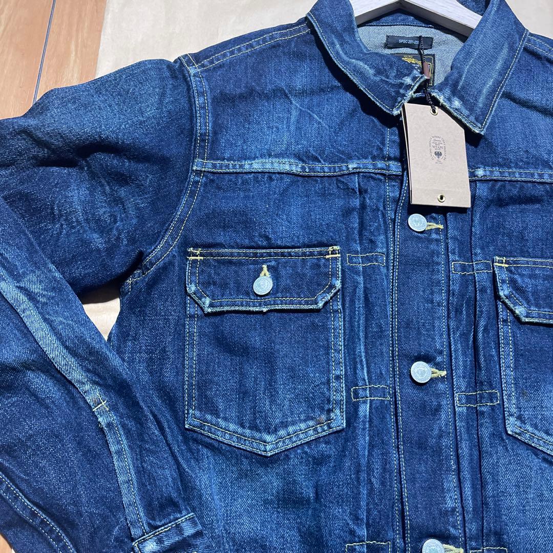 未使用品　WTAPS ダークブルー 2ndタイプ　デニムジャケット