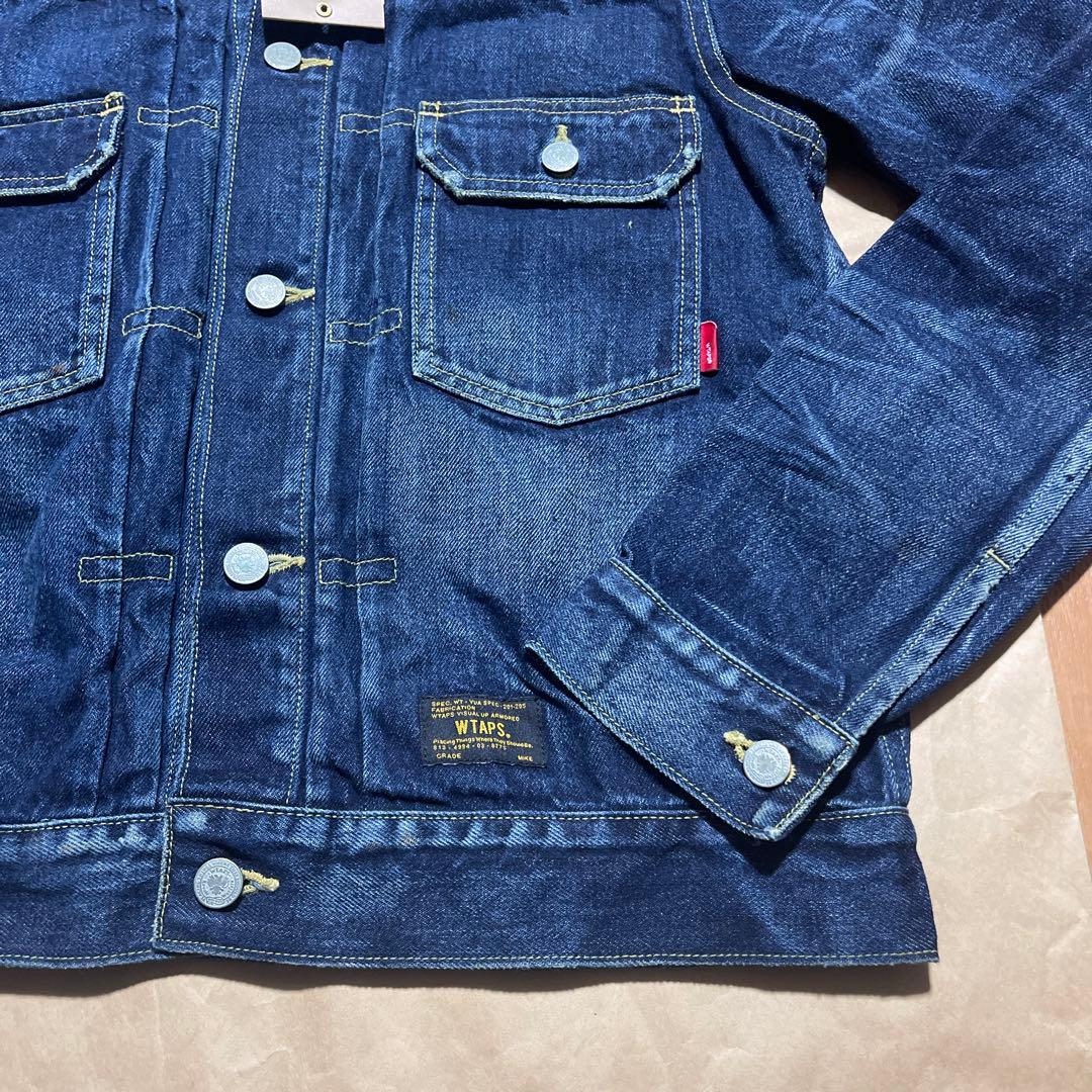 未使用品　WTAPS ダークブルー 2ndタイプ　デニムジャケット