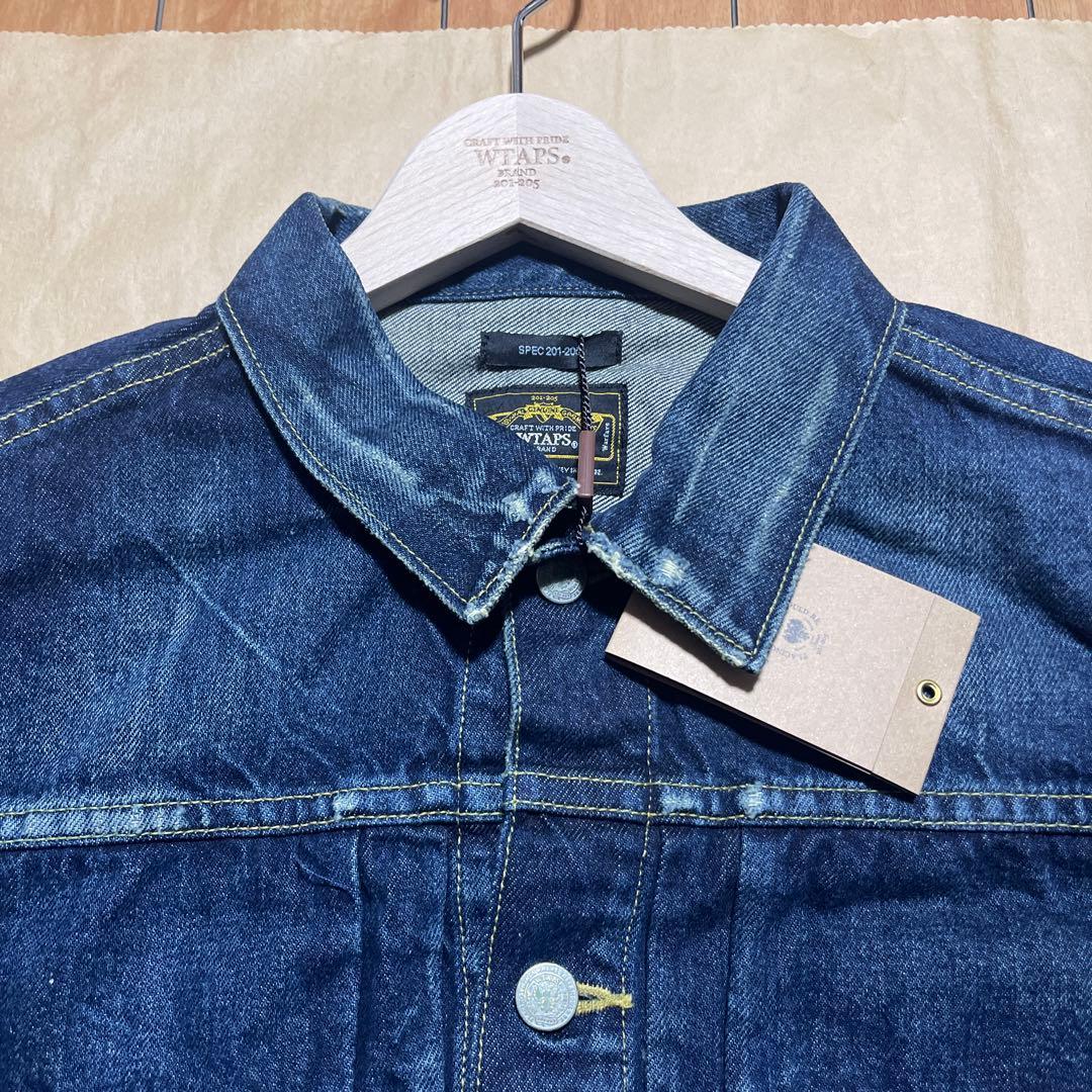 未使用品　WTAPS ダークブルー 2ndタイプ　デニムジャケット