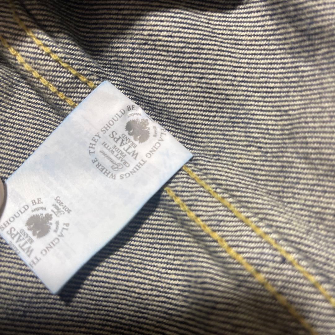 未使用品　WTAPS ダークブルー 2ndタイプ　デニムジャケット