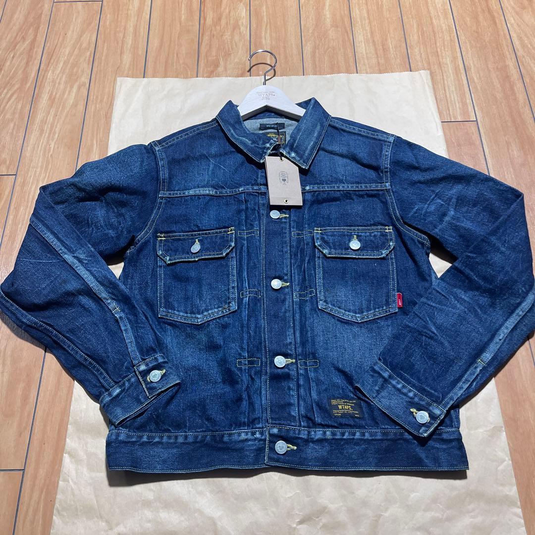 未使用品　WTAPS ダークブルー 2ndタイプ　デニムジャケット