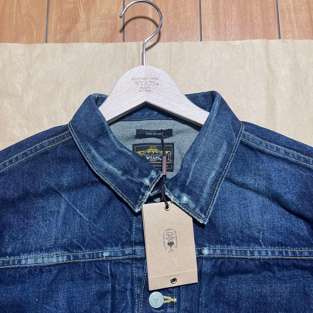 未使用品　WTAPS ダークブルー 2ndタイプ　デニムジャケット