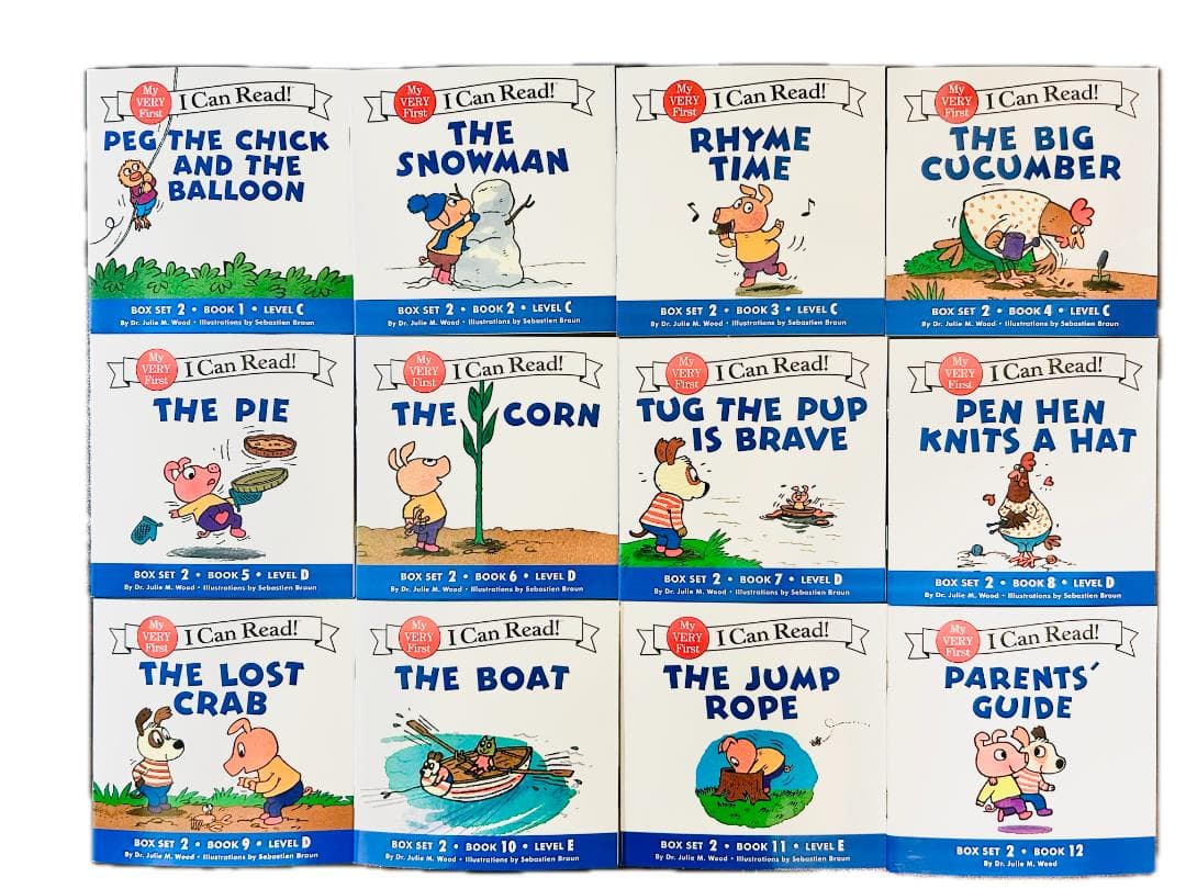 I Can Read! 英語絵本 お好きな6セット 特別価格 アイキャンリード