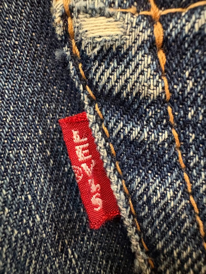 60s LEVI'Sリーバイス502 BIGE 最初期ノーリペアW31.5L28