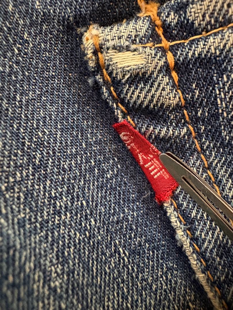60s LEVI'Sリーバイス502 BIGE 最初期ノーリペアW31.5L28
