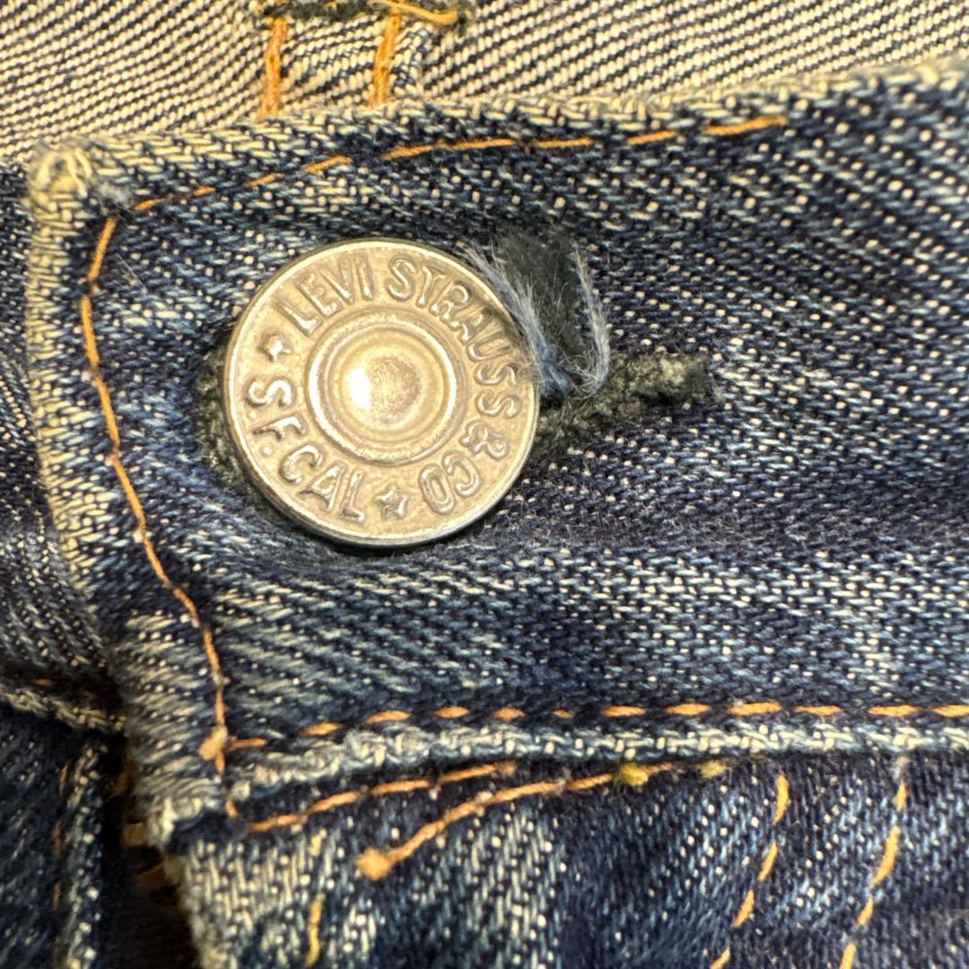 60s LEVI'Sリーバイス502 BIGE 最初期ノーリペアW31.5L28