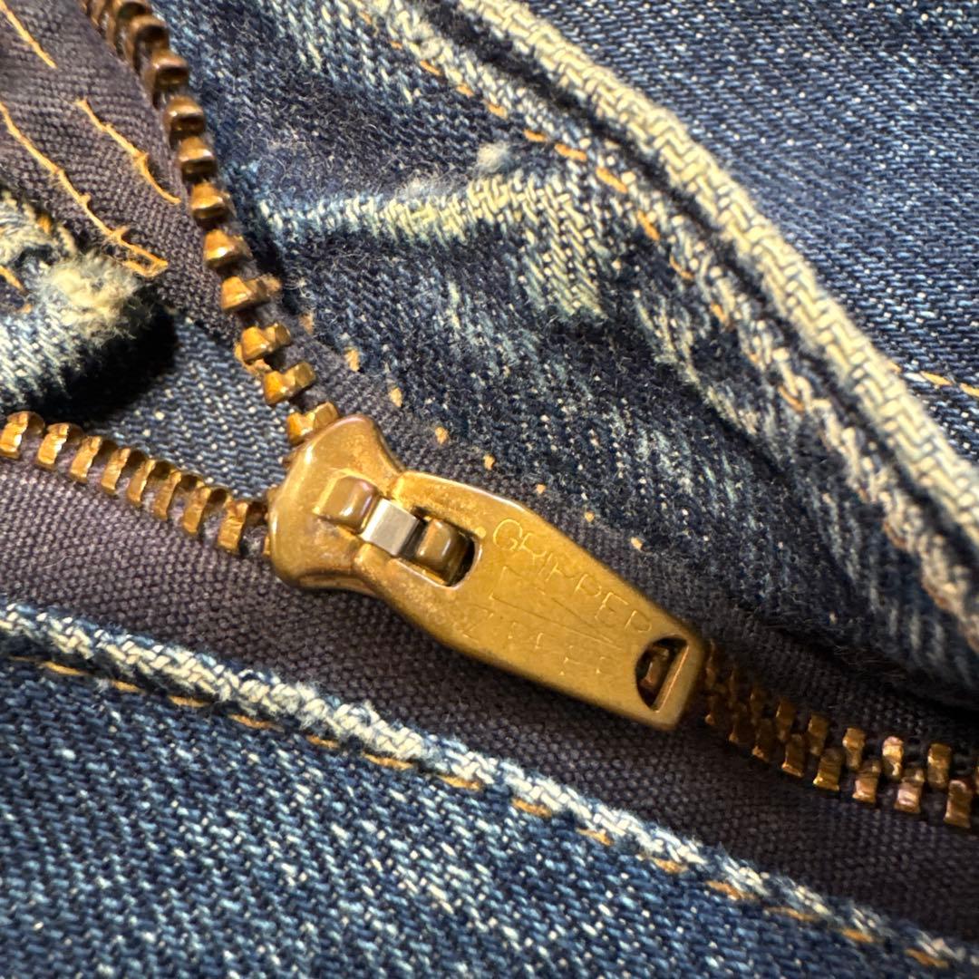 60s LEVI'Sリーバイス502 BIGE 最初期ノーリペアW31.5L28