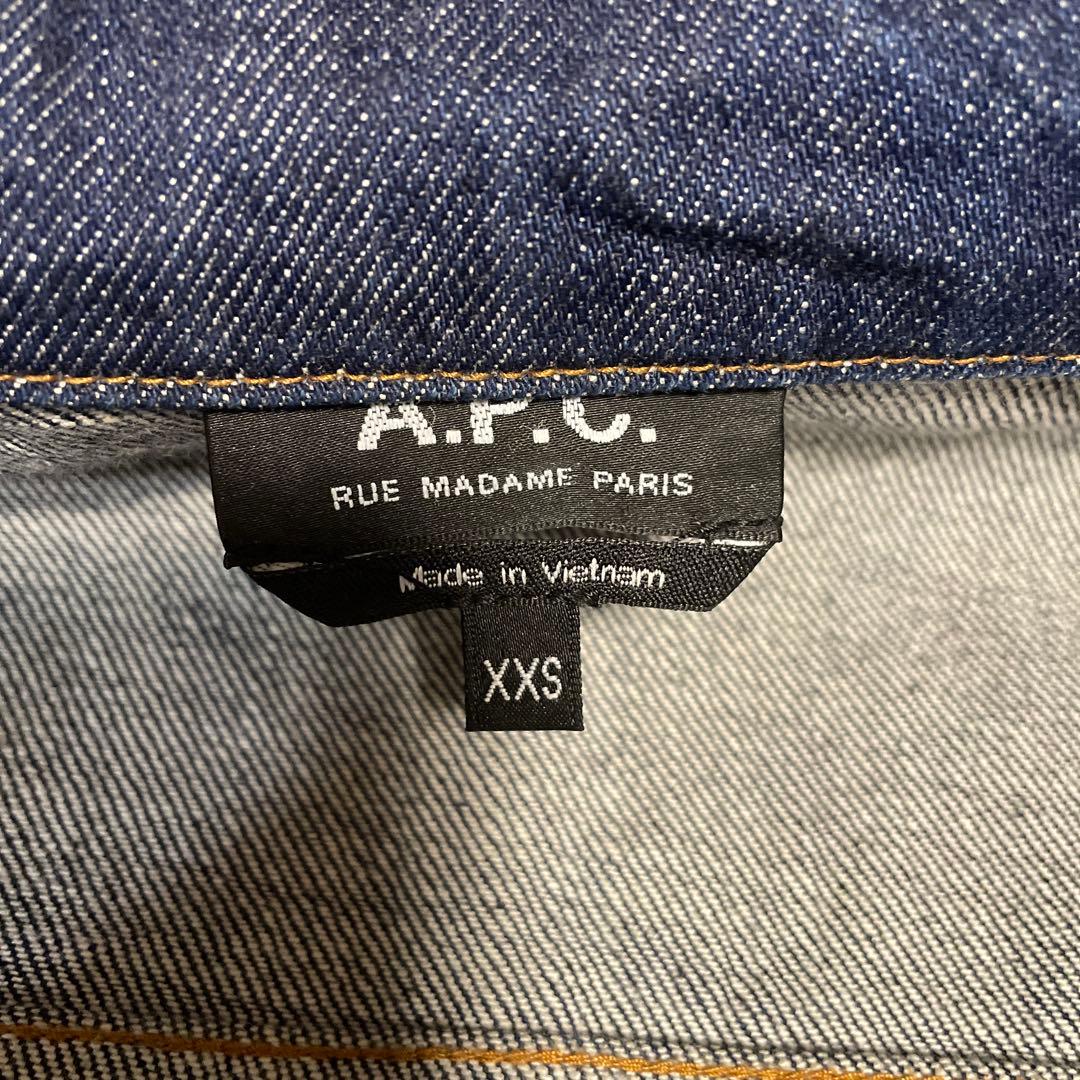 y*y様 xxs 【極美品】A.P.C アーペーセー Gジャン　デニムジャケット