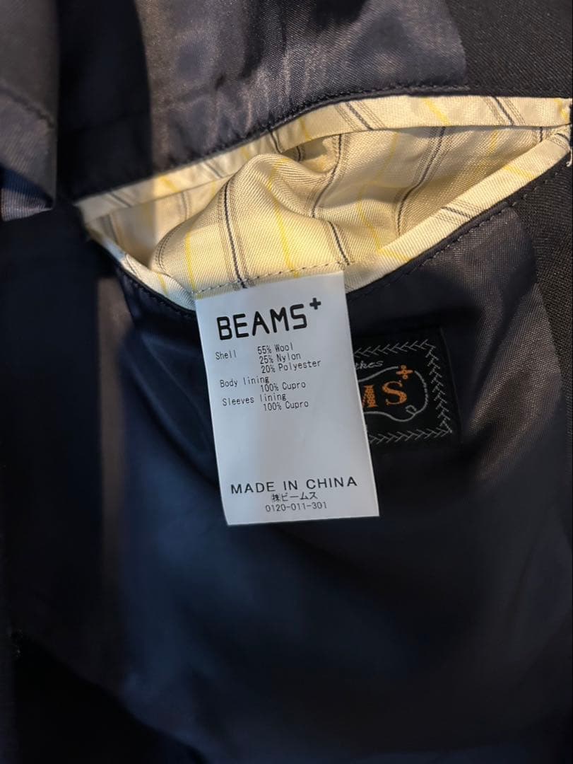 ビームスプラス　beamsplusネイビーブレザー　Size S