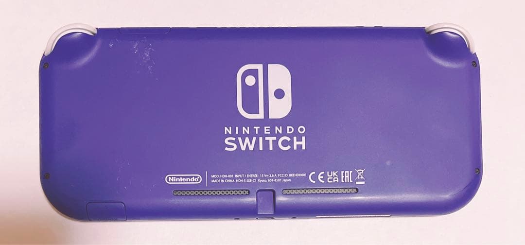 ジャンク品　Nintendo Switch Lite 本体　ブルー