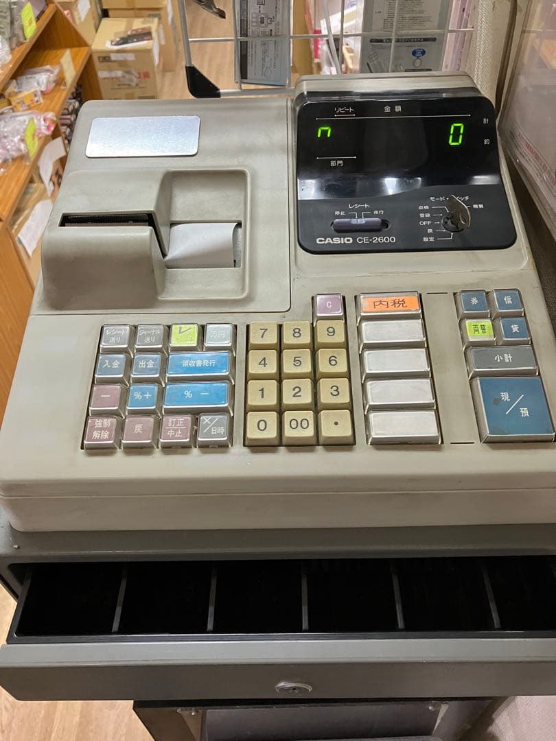 CASIO CE-2600 レジスター