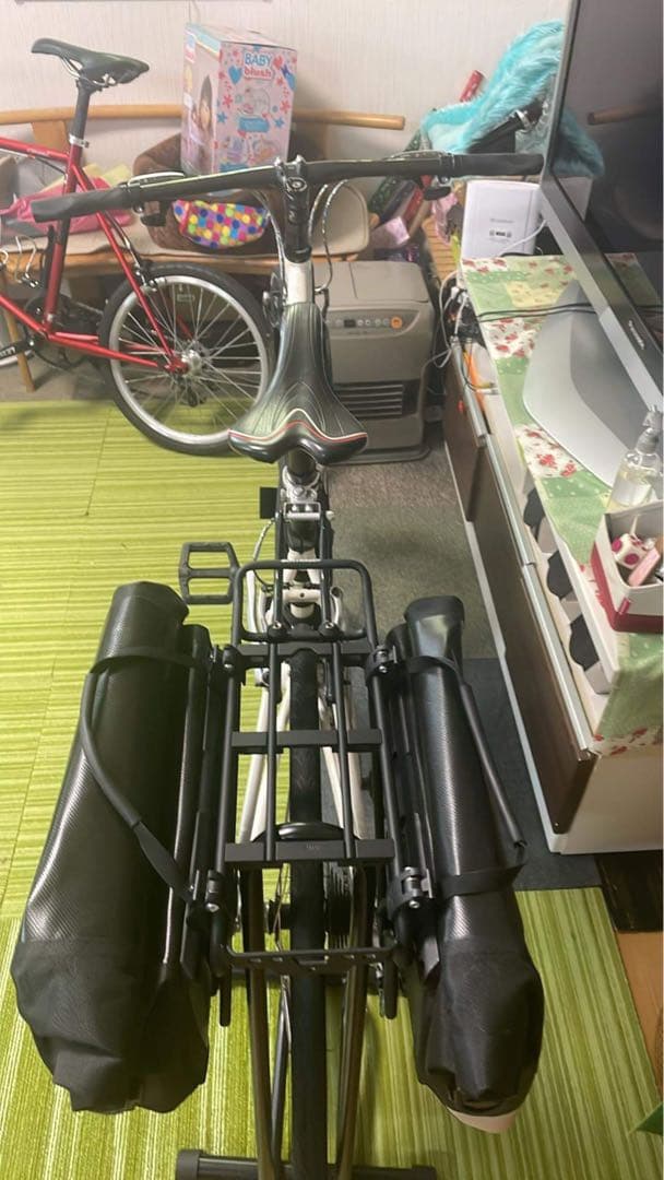 ローリー バイクパッキング キャンプ バイク、写真をご覧ください