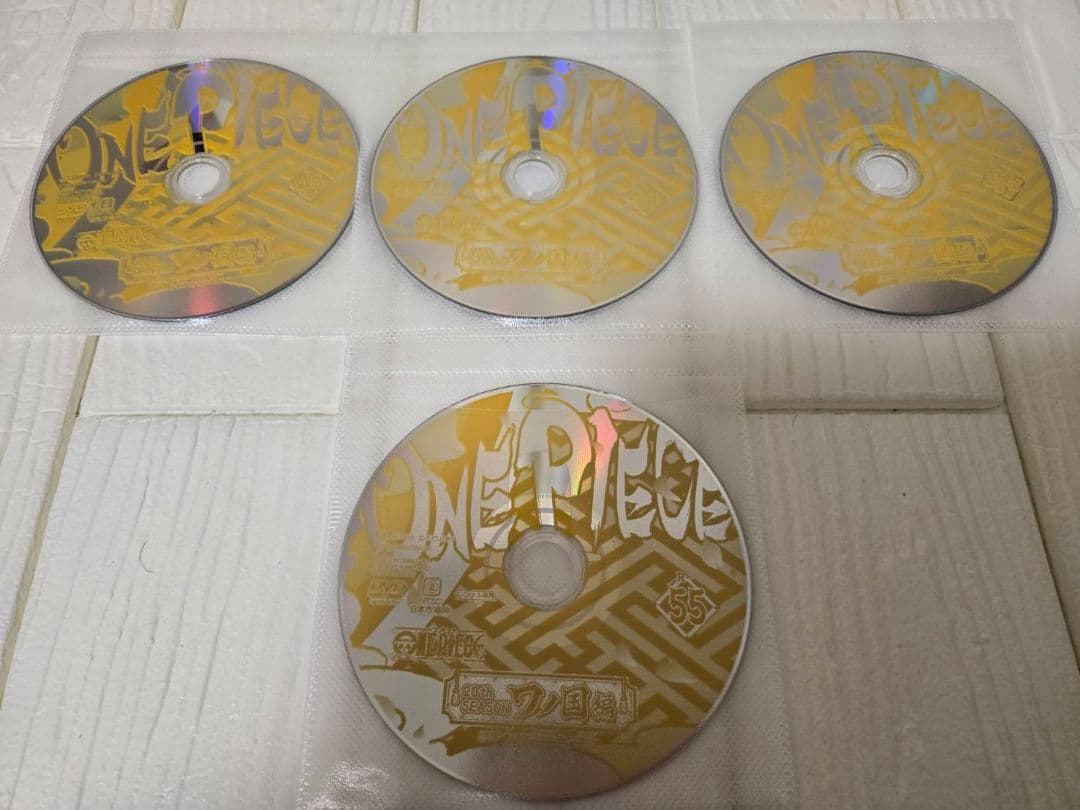 ワンピース20THシーズン ワノ国編 DVD　全55巻セット　(完結)