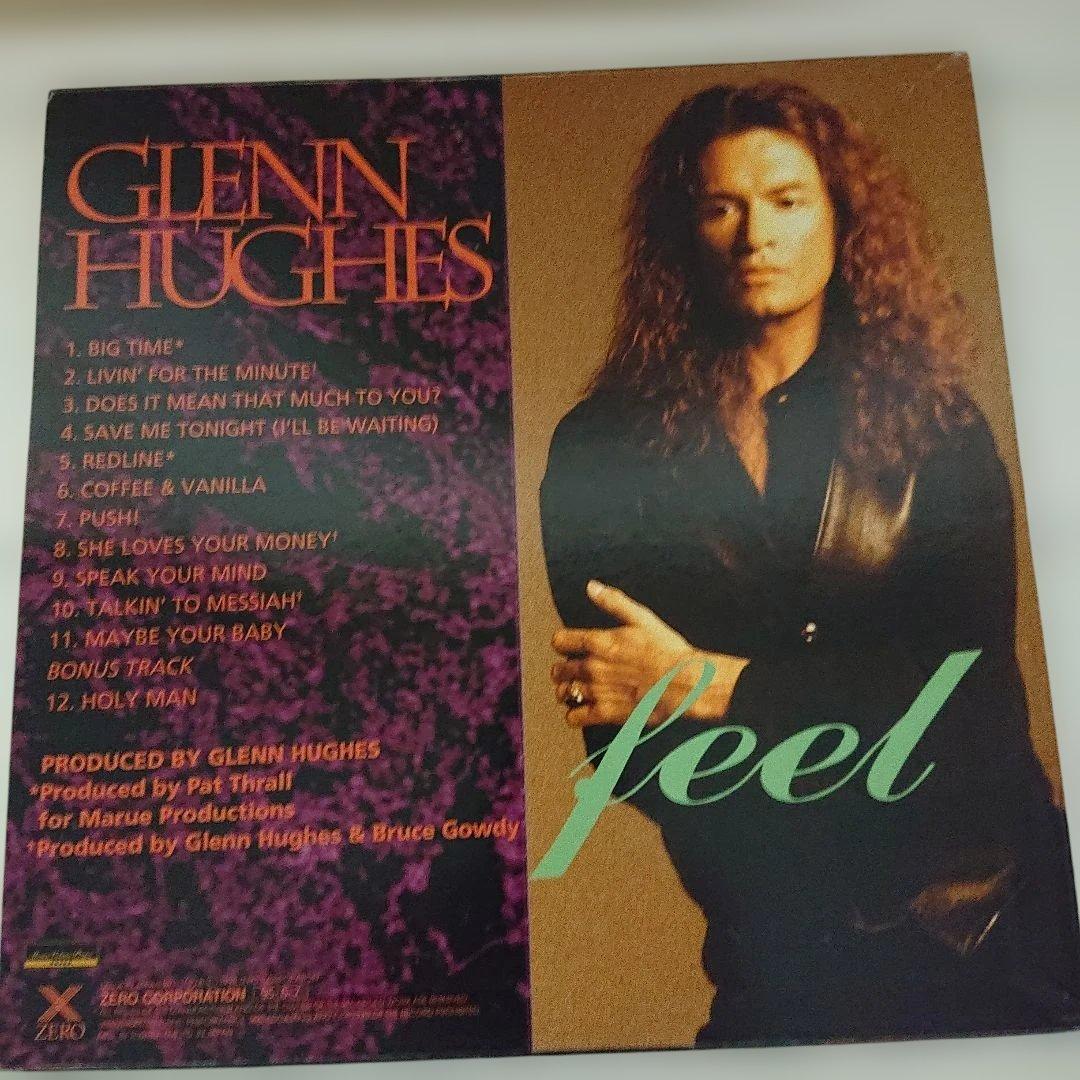 【プロモオンリーLP型ジャケット付】GLENN HUGHES/ feel