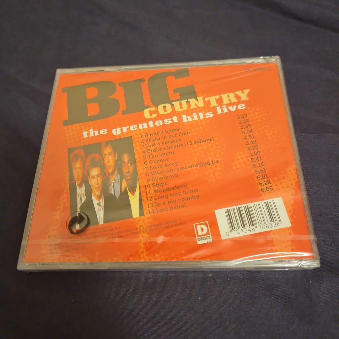 洋楽 BIG COUNTRY the greatest hits live