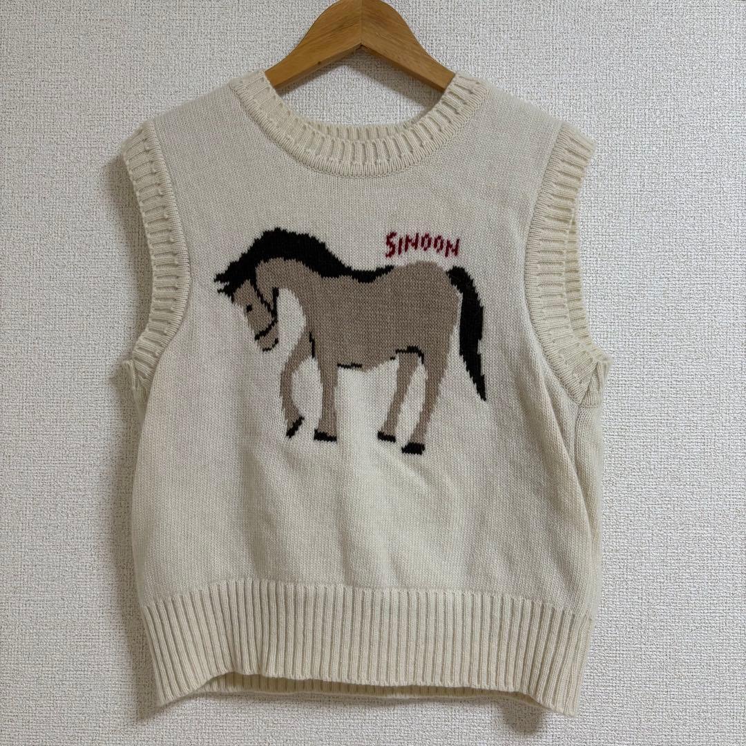 Sinoon ニットベスト