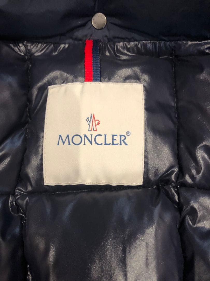 モンクレール　MONCLER ダウンベスト 正規品 ネイビー　レア