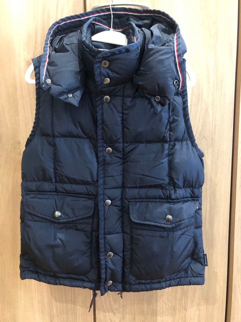 モンクレール　MONCLER ダウンベスト 正規品 ネイビー　レア