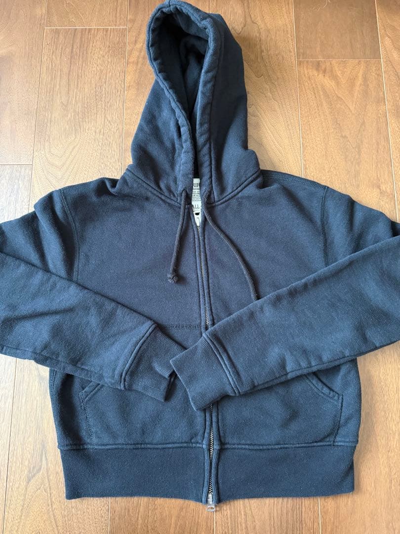 INSCRIRE フード付き ジップアップパーカー　124AW-BC86