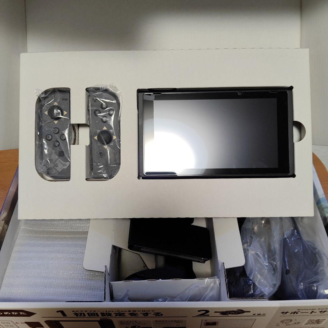 ジャンク　Nintendo Switch　本体 モンハンモデル