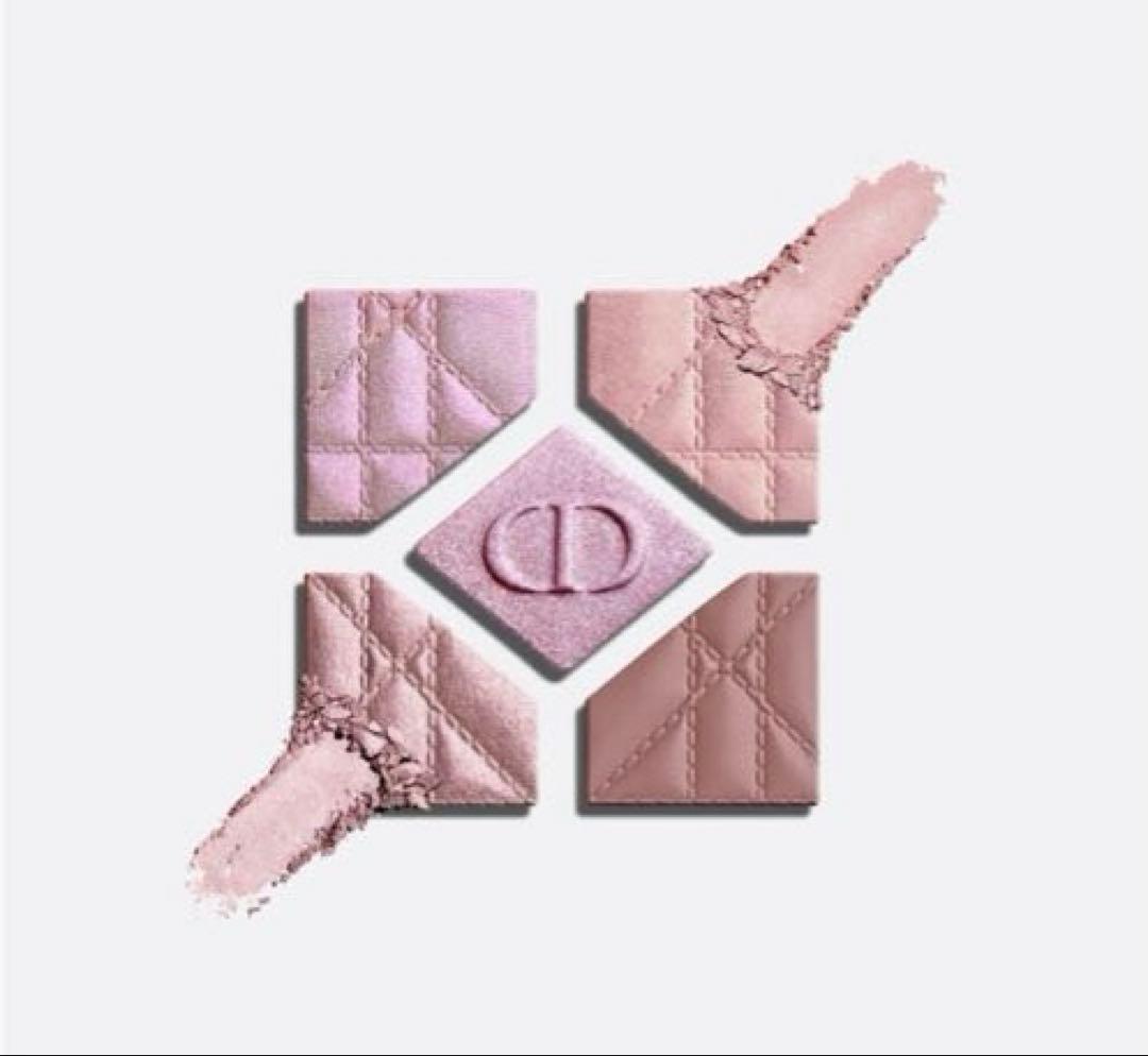 新品未開封【DIOR】855 ローズ モアレ アイシャドウパレット 限定品