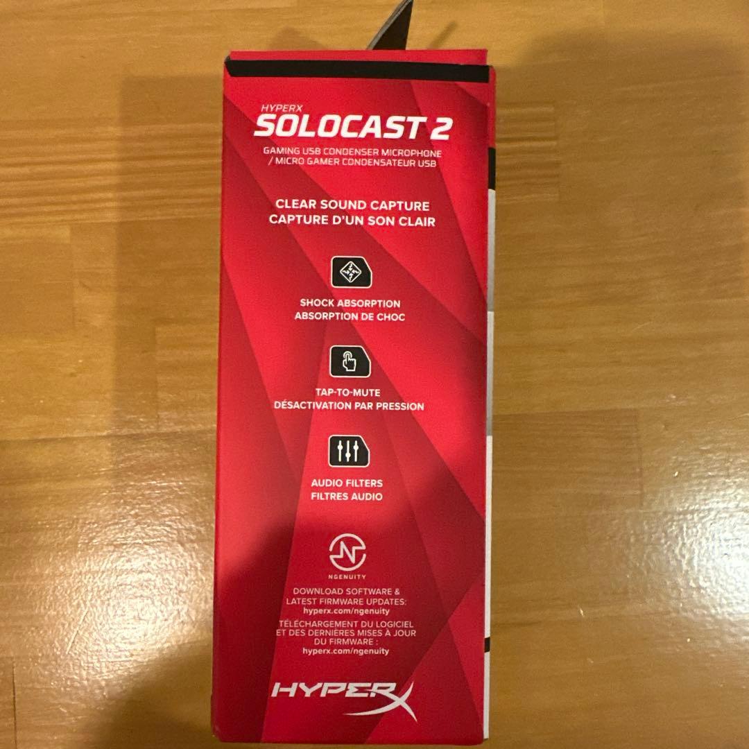HyperX SOLOCAST 2 コンデンサーマイク　ソロキャスト2