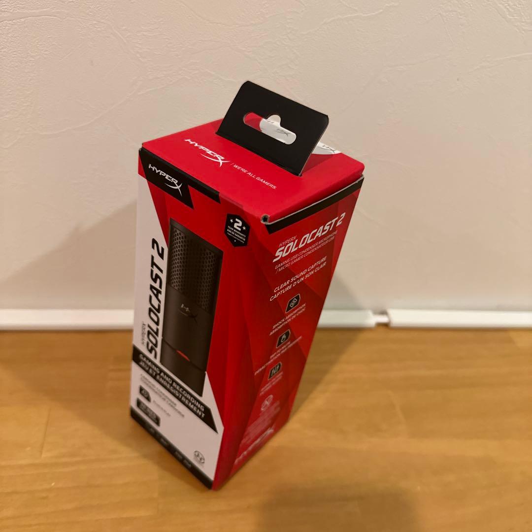 HyperX SOLOCAST 2 コンデンサーマイク　ソロキャスト2