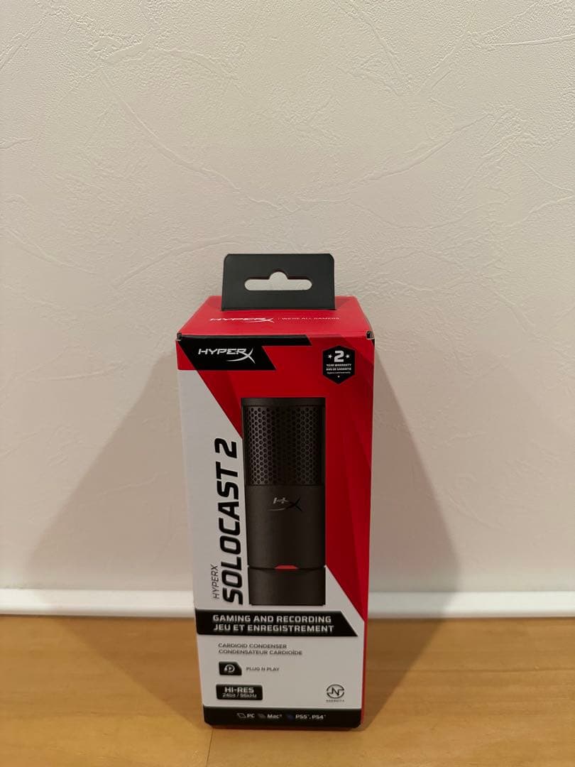 HyperX SOLOCAST 2 コンデンサーマイク　ソロキャスト2