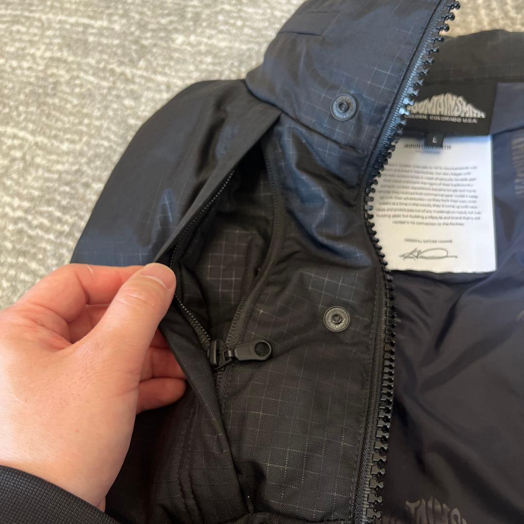 美品　MOUNTAINSMITH ブラック ダウンベスト　USA　L XL相当