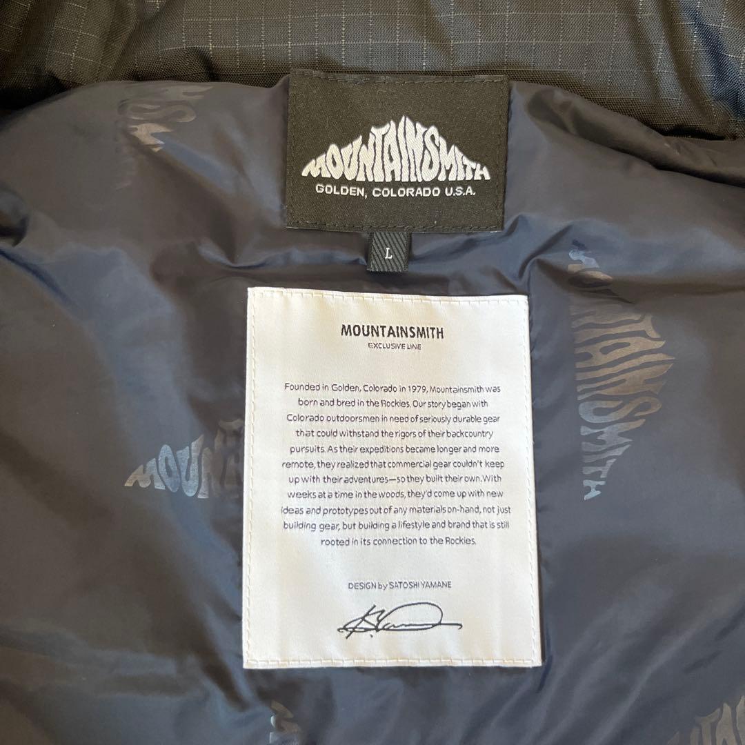 美品　MOUNTAINSMITH ブラック ダウンベスト　USA　L XL相当