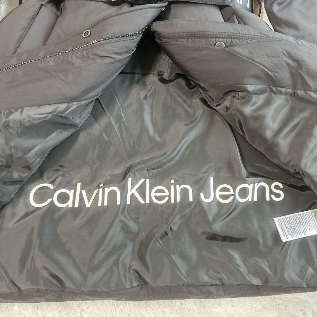 新品未使用  JEANSダウンジャケット ロゴベルトs