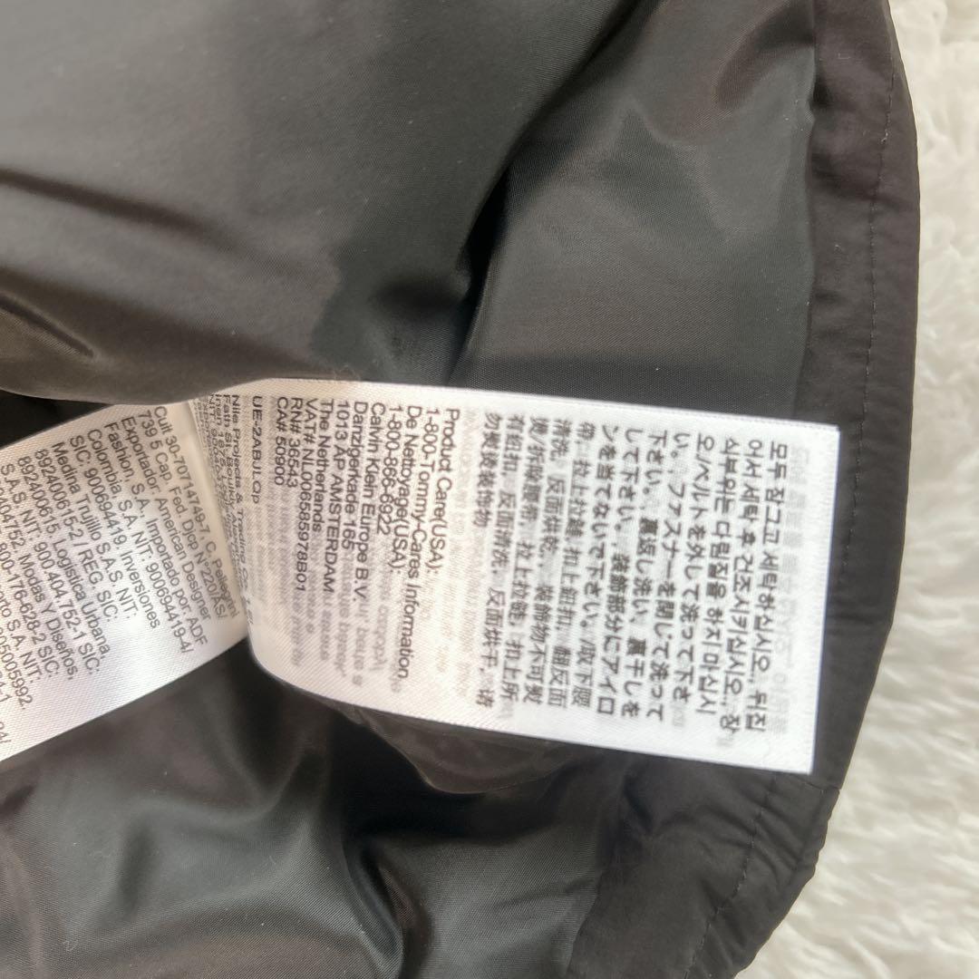 新品未使用  JEANSダウンジャケット ロゴベルトs