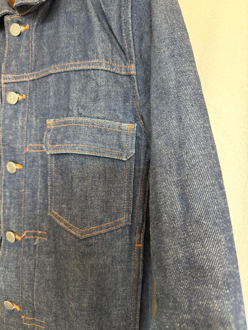 【美品】A.P.C. デニムジャケット XXS 糊付け済 最高のワンウォッシュ