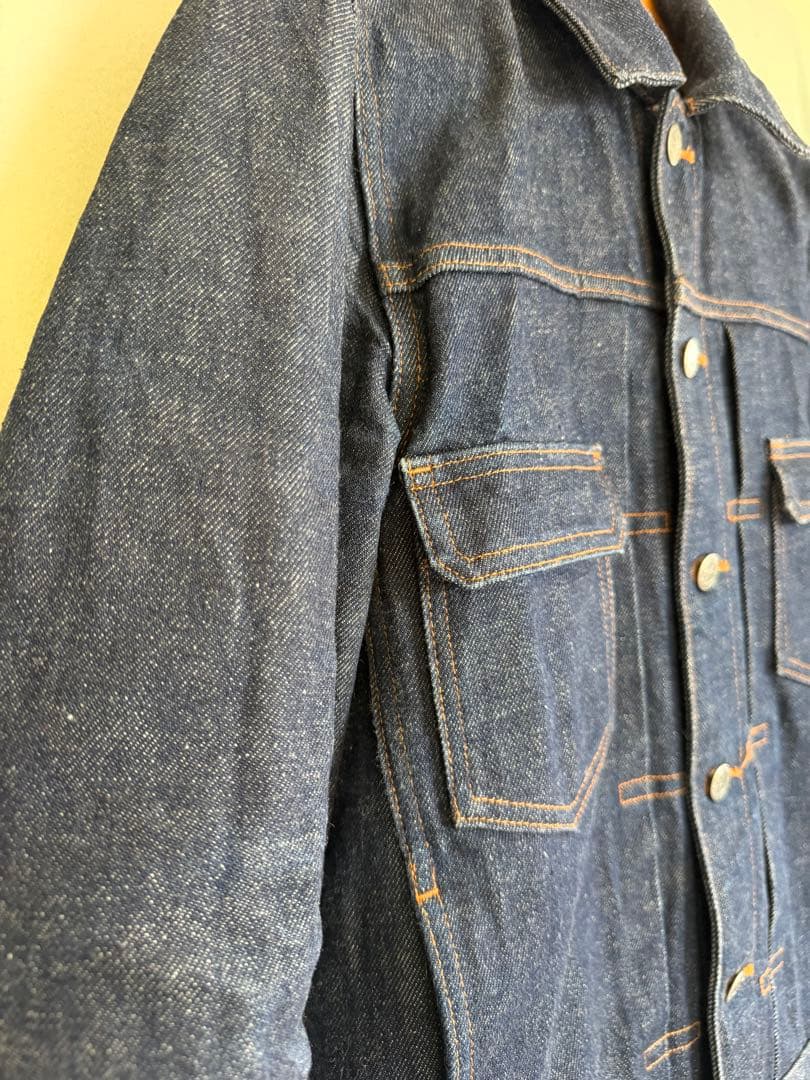 【美品】A.P.C. デニムジャケット XXS 糊付け済 最高のワンウォッシュ