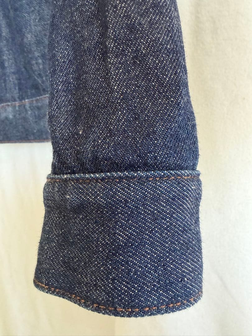 【美品】A.P.C. デニムジャケット XXS 糊付け済 最高のワンウォッシュ
