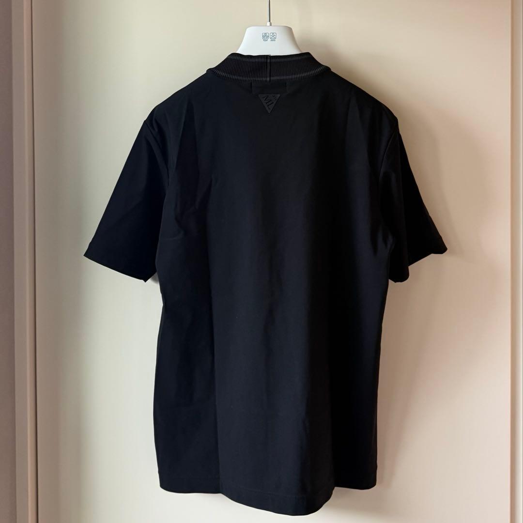 美品 ★ MARK&LONA モックネック シャツ ブラック 正規品