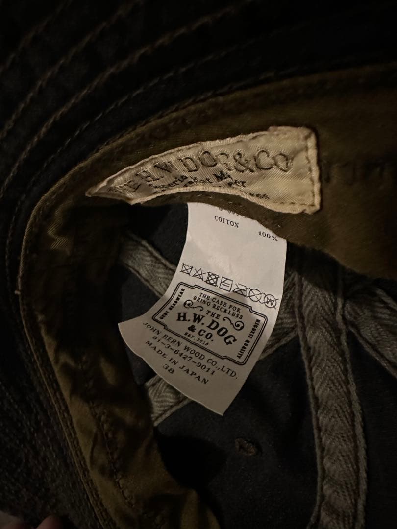 H.W.DOG & CO. バケットハット ※最終値下げ